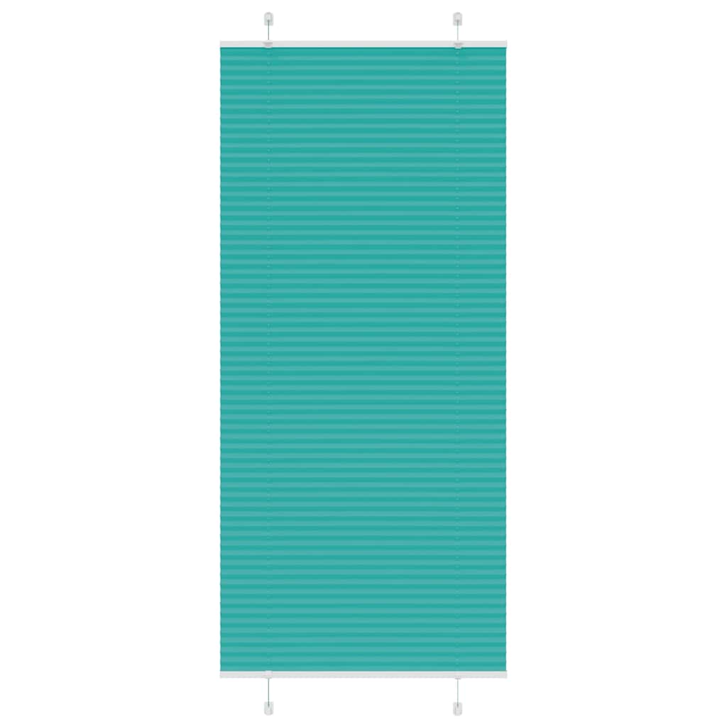 Plissee Stoffbreite 69,4 Cm Polyester Petrolgrün