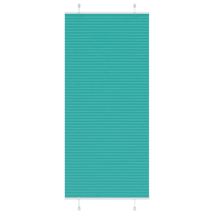 Plissee Stoffbreite 69,4 Cm Polyester Petrolgrün