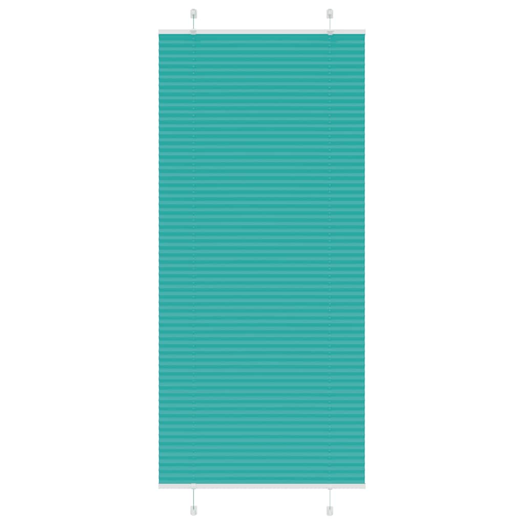 Plissee Stoffbreite 69,4 Cm Polyester Petrolgrün