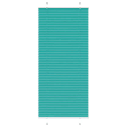 Plissee Stoffbreite 69,4 Cm Polyester Petrolgrün