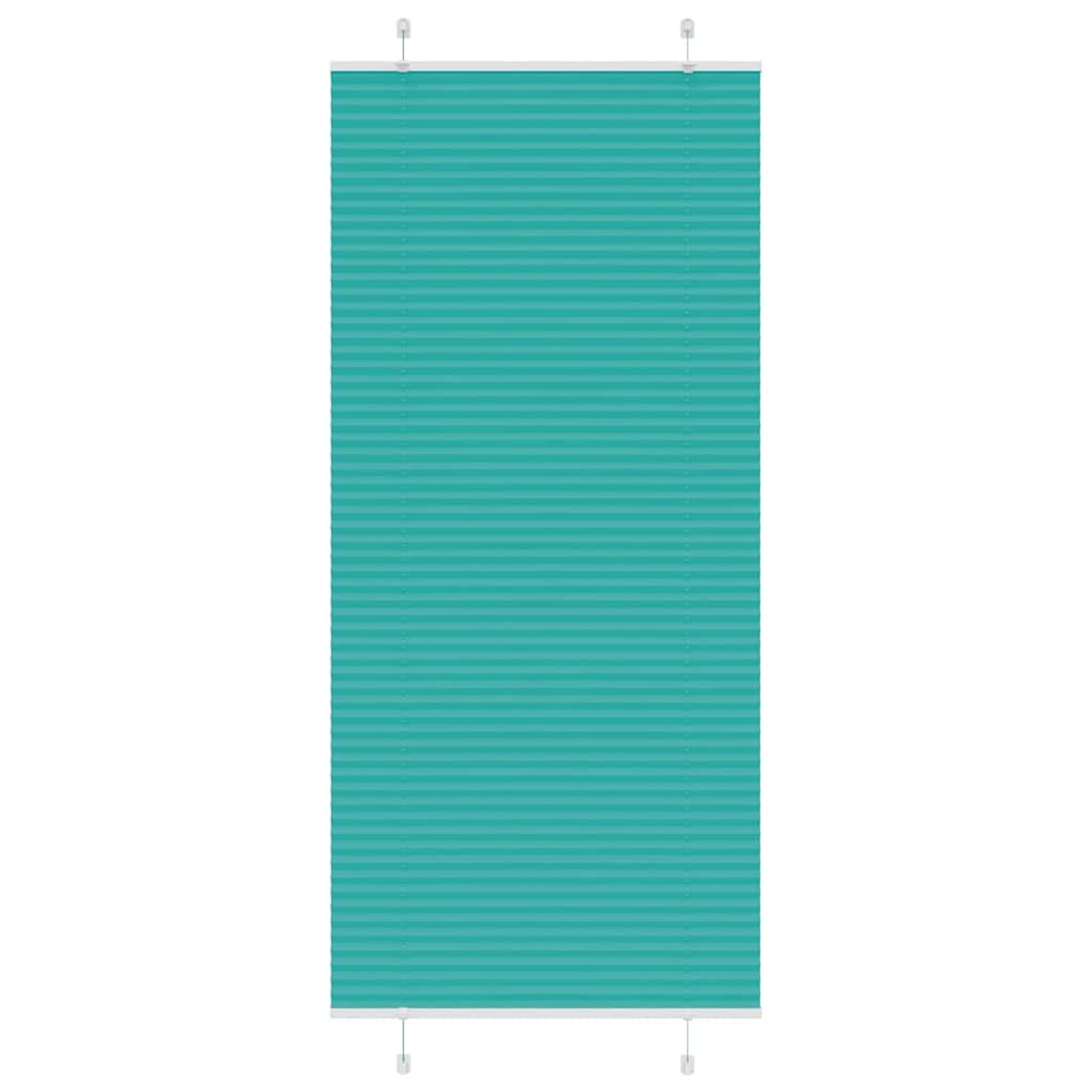 Plissee Stoffbreite 69,4 Cm Polyester Petrolgrün