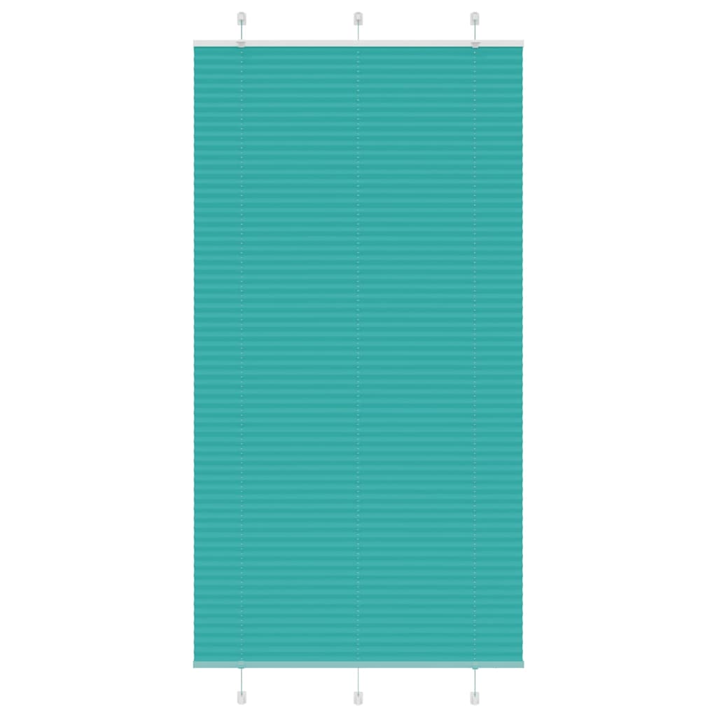 Plissee Stoffbreite 69,4 Cm Polyester Petrolgrün