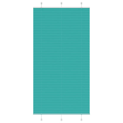 Plissee Stoffbreite 69,4 Cm Polyester Petrolgrün
