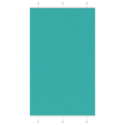 Plissee Stoffbreite 69,4 Cm Polyester Petrolgrün