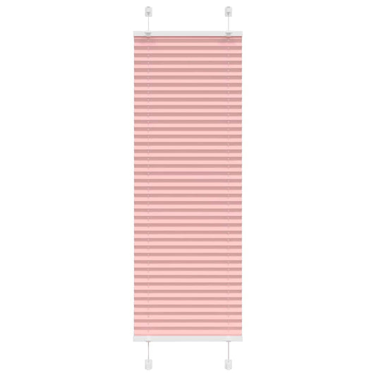 Plissee Stoffbreite 39,4 Cm Polyester Rosa