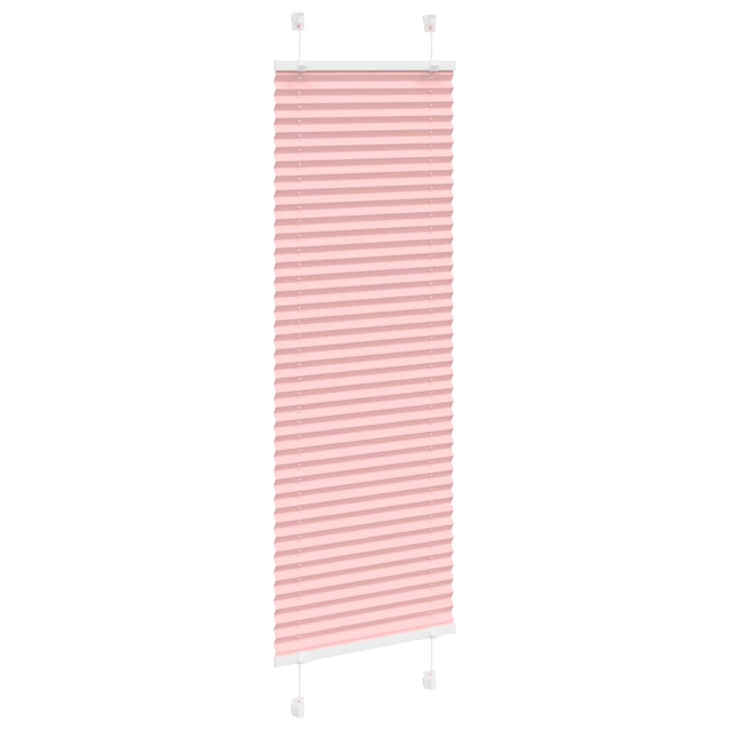 Plissee Stoffbreite 39,4 Cm Polyester Rosa