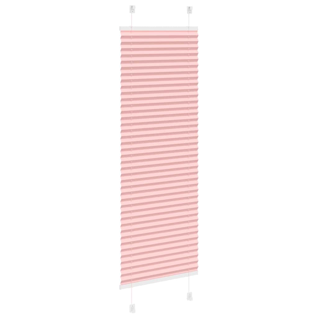 Plissee Stoffbreite 39,4 Cm Polyester Rosa