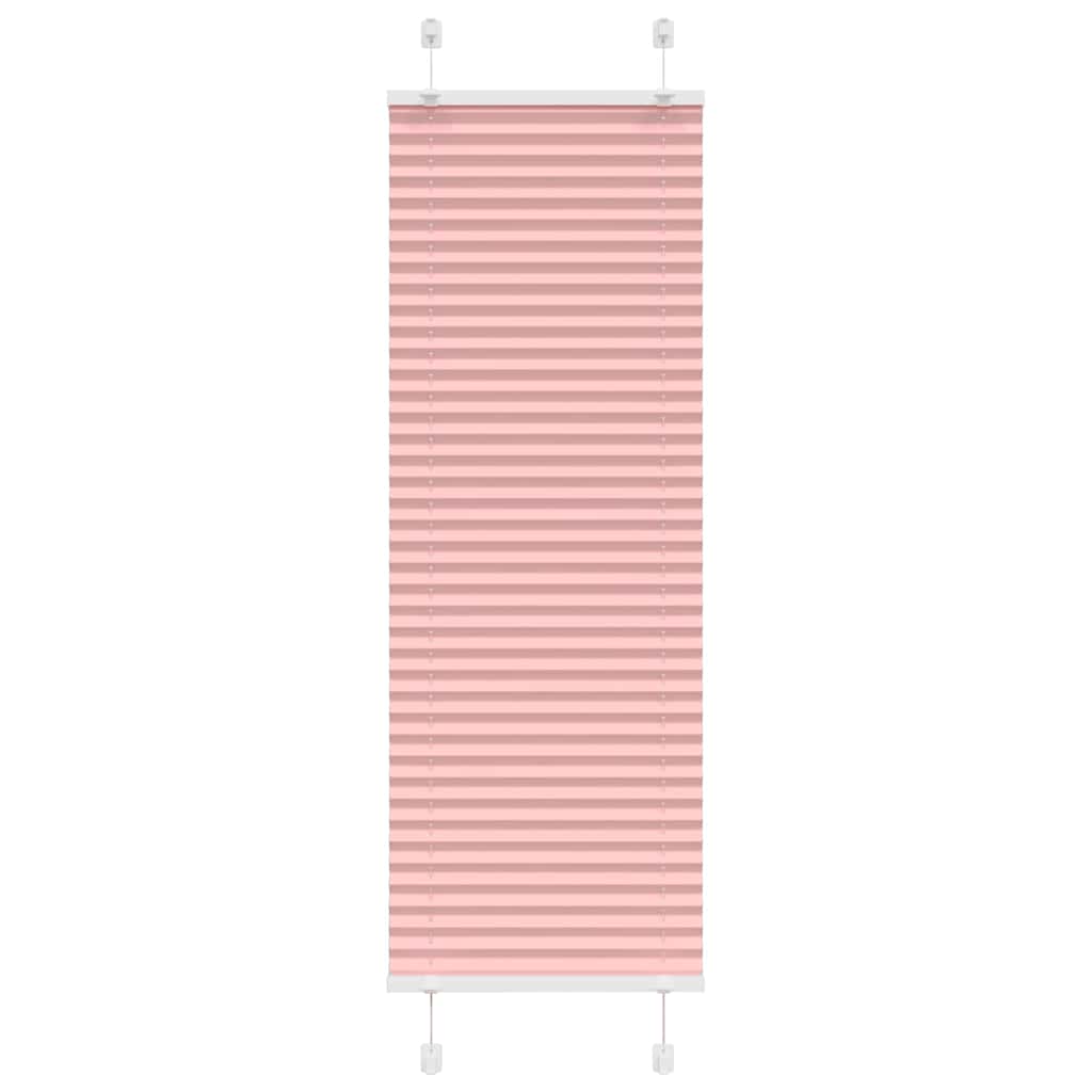 Plissee Stoffbreite 39,4 Cm Polyester Rosa