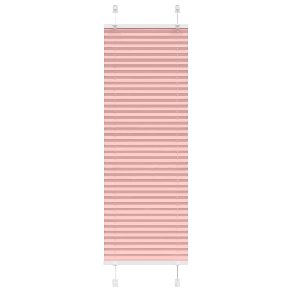 Plissee Stoffbreite 39,4 Cm Polyester Rosa