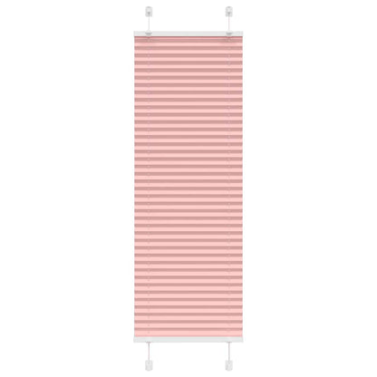 Plissee Stoffbreite 39,4 Cm Polyester Rosa