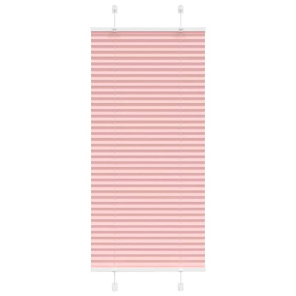 Plissee Stoffbreite 39,4 Cm Polyester Rosa