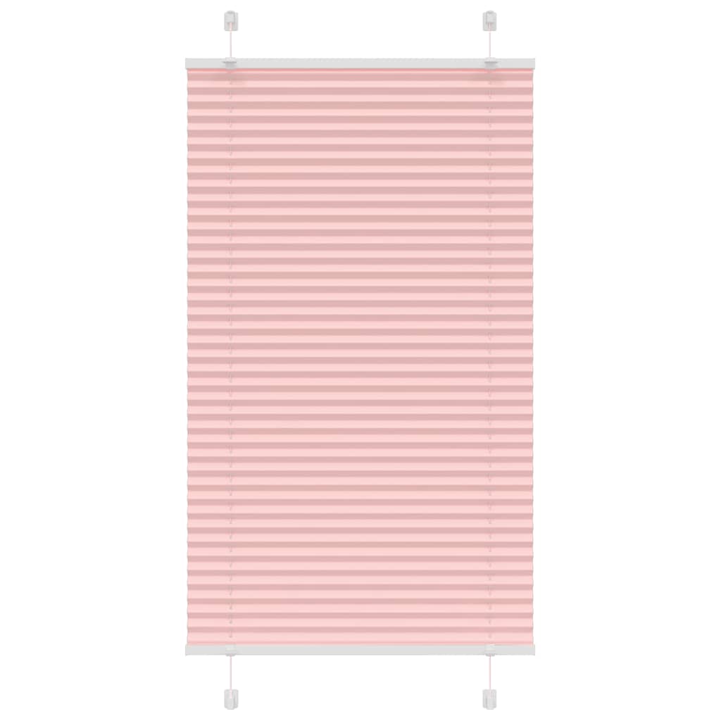 Plissee Stoffbreite 39,4 Cm Polyester Rosa