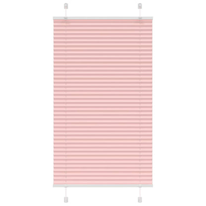 Plissee Stoffbreite 39,4 Cm Polyester Rosa