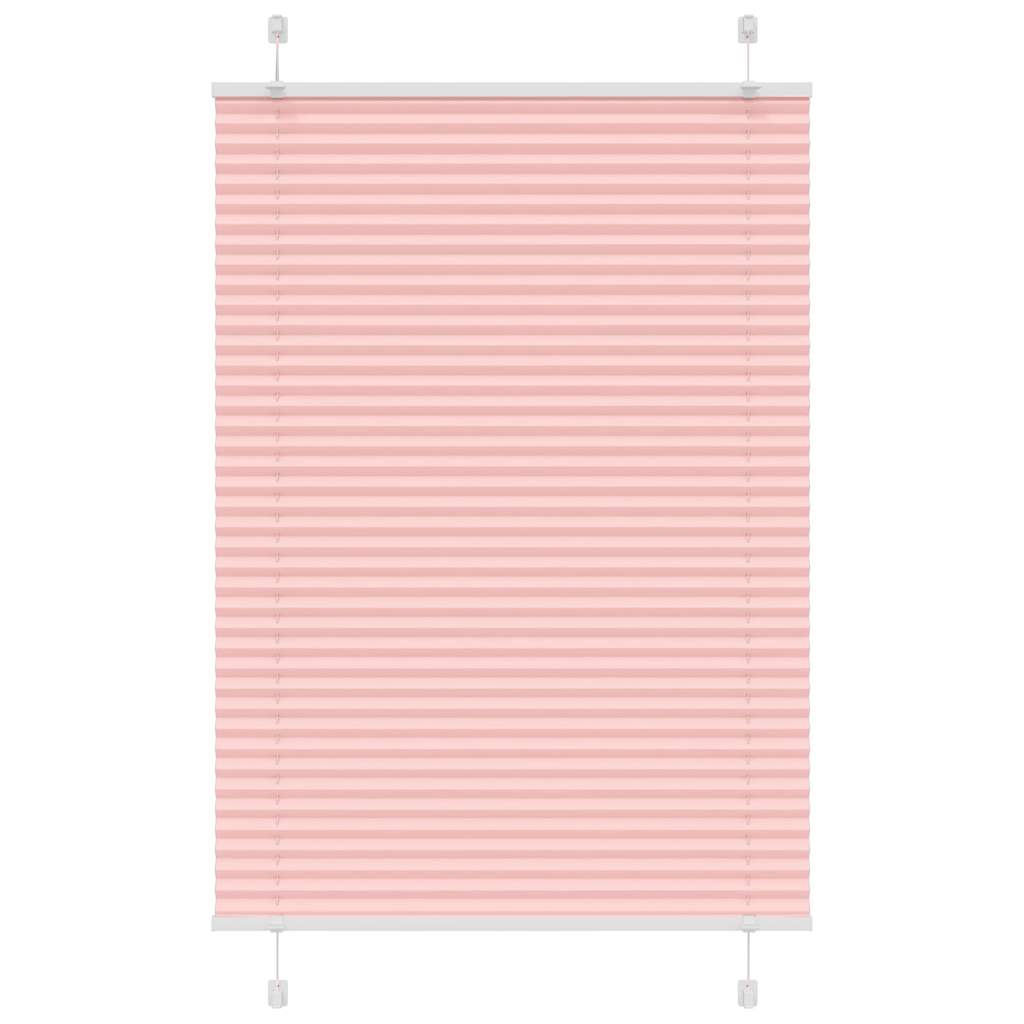 Plissee Stoffbreite 39,4 Cm Polyester Rosa