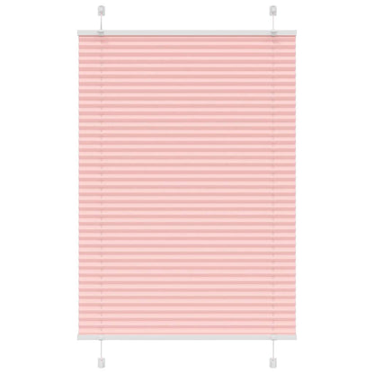 Plissee Stoffbreite 39,4 Cm Polyester Rosa