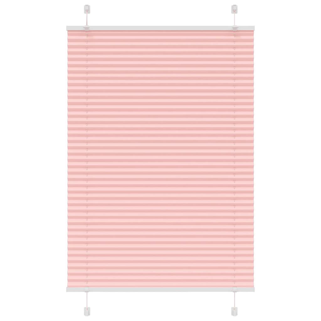 Plissee Stoffbreite 39,4 Cm Polyester Rosa