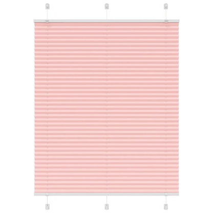 Plissee Stoffbreite 39,4 Cm Polyester Rosa