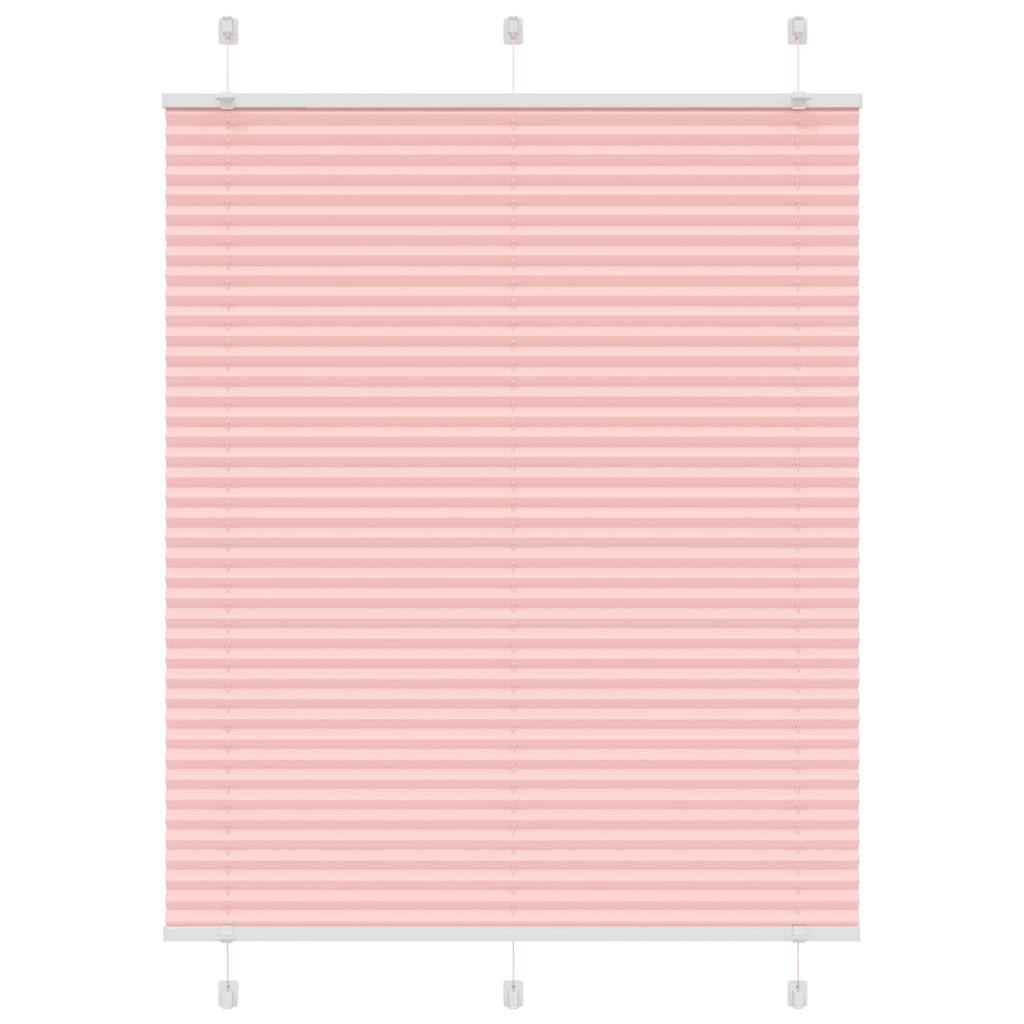 Plissee Stoffbreite 39,4 Cm Polyester Rosa
