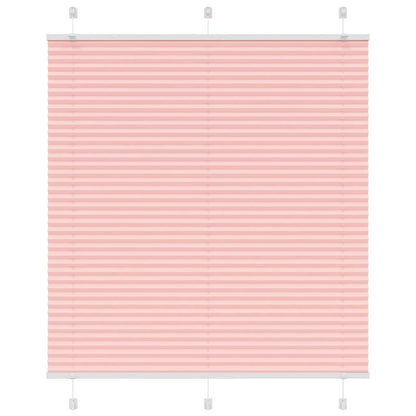 Plissee Stoffbreite 39,4 Cm Polyester Rosa