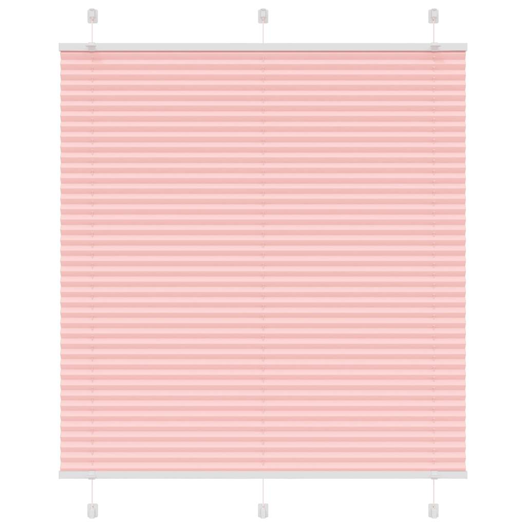 Plissee Stoffbreite 39,4 Cm Polyester Rosa