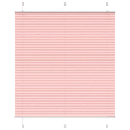 Plissee Stoffbreite 39,4 Cm Polyester Rosa