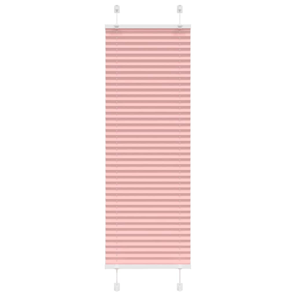 Plissee Stoffbreite 39,4 Cm Polyester Rosa