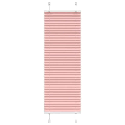 Plissee Stoffbreite 39,4 Cm Polyester Rosa