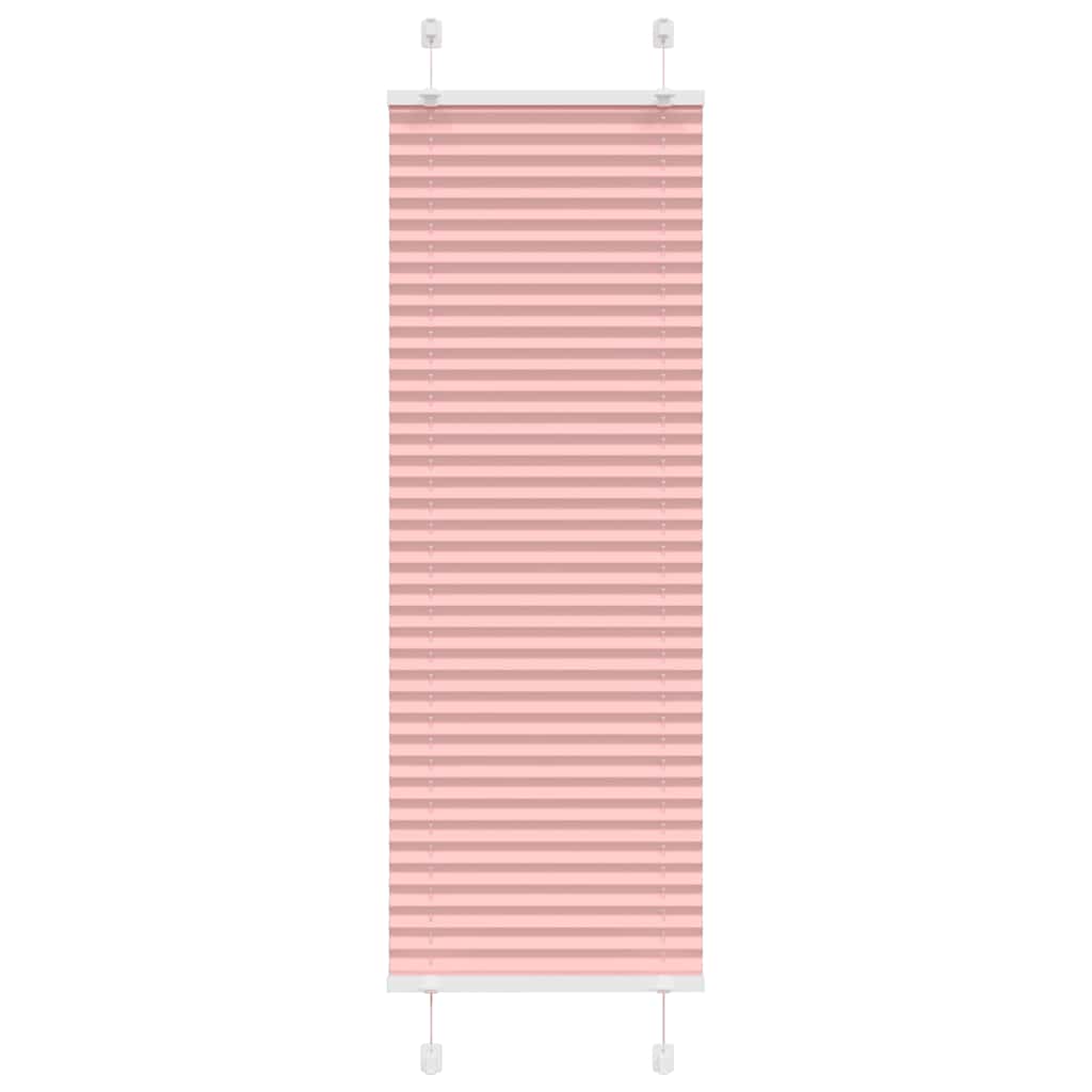 Plissee Stoffbreite 39,4 Cm Polyester Rosa