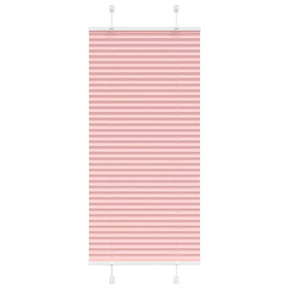 Plissee Stoffbreite 39,4 Cm Polyester Rosa