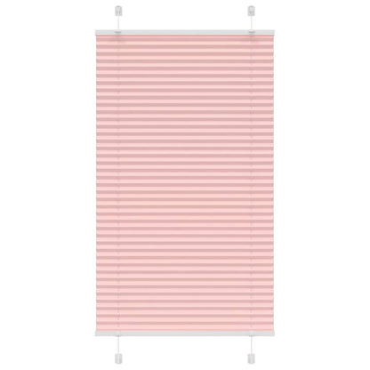 Plissee Stoffbreite 39,4 Cm Polyester Rosa