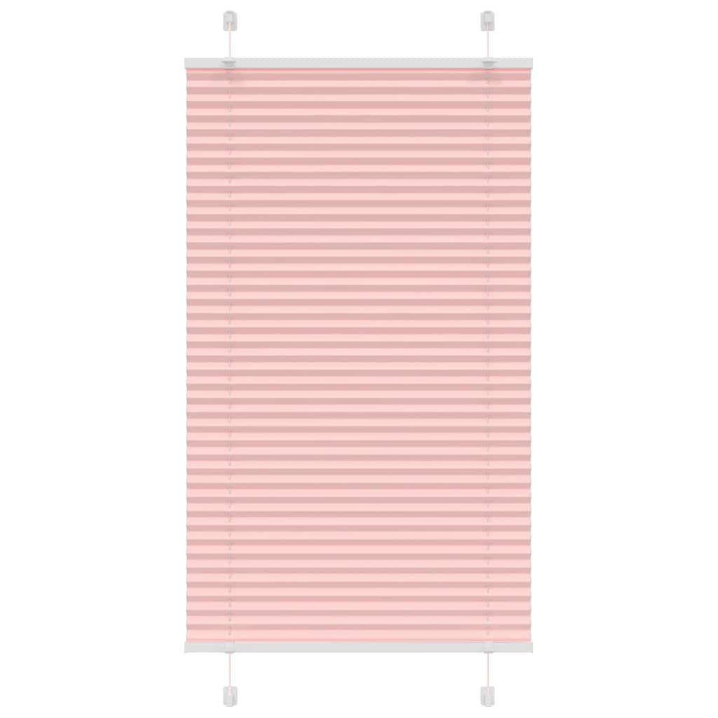 Plissee Stoffbreite 39,4 Cm Polyester Rosa