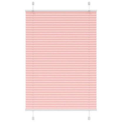 Plissee Stoffbreite 39,4 Cm Polyester Rosa