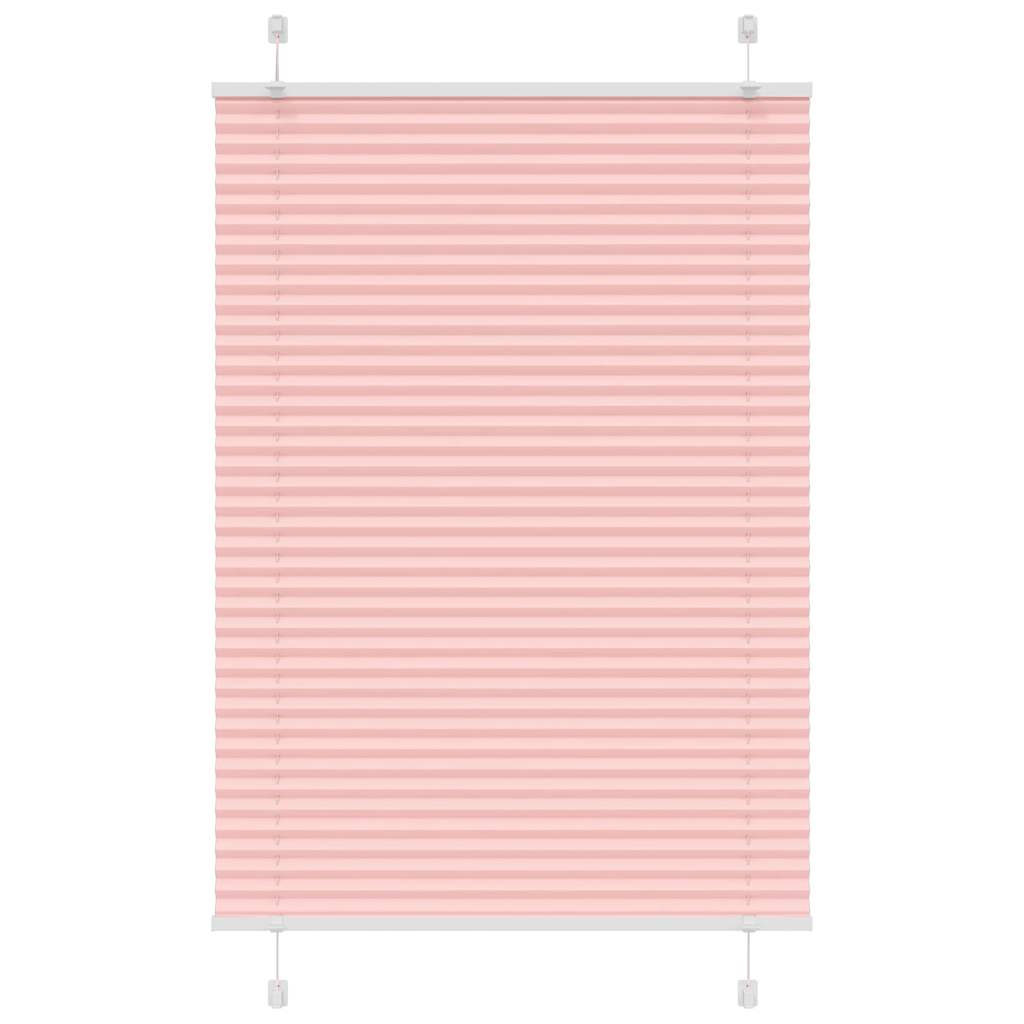 Plissee Stoffbreite 39,4 Cm Polyester Rosa