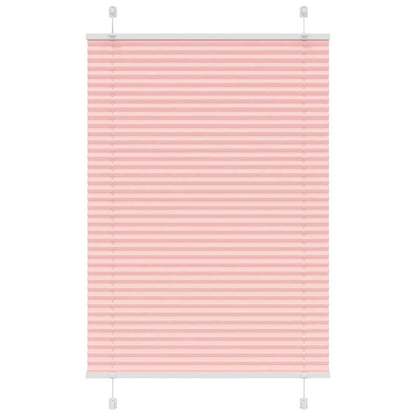 Plissee Stoffbreite 39,4 Cm Polyester Rosa
