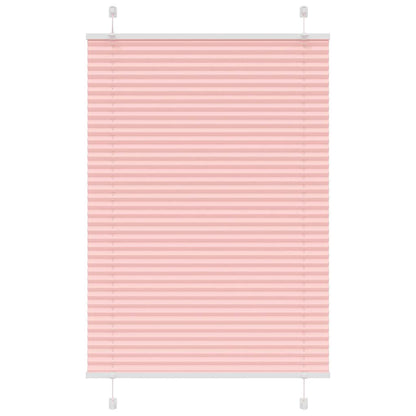 Plissee Stoffbreite 39,4 Cm Polyester Rosa