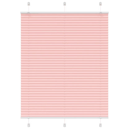 Plissee Stoffbreite 39,4 Cm Polyester Rosa