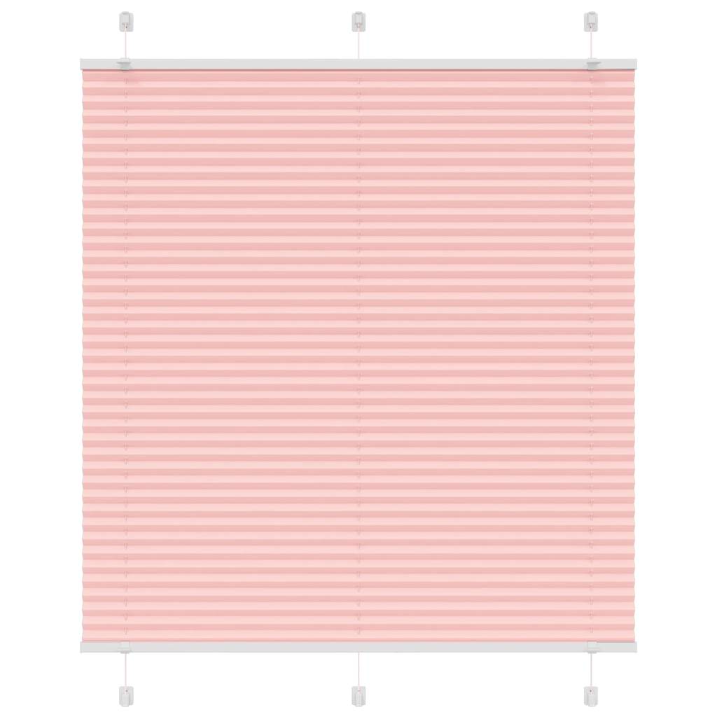 Plissee Stoffbreite 39,4 Cm Polyester Rosa