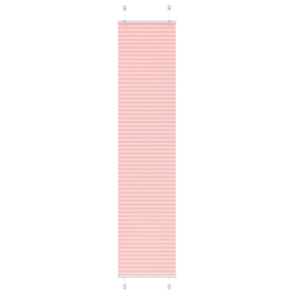 Plissee Stoffbreite 39,4 Cm Polyester Rosa