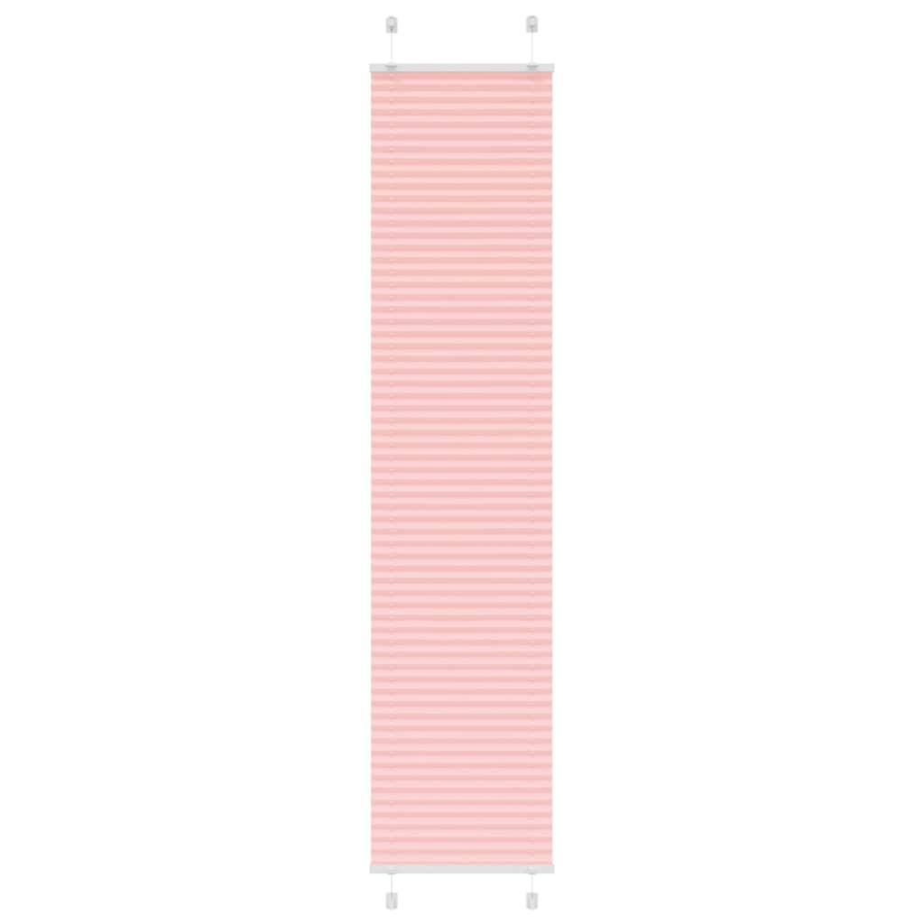 Plissee Stoffbreite 39,4 Cm Polyester Rosa