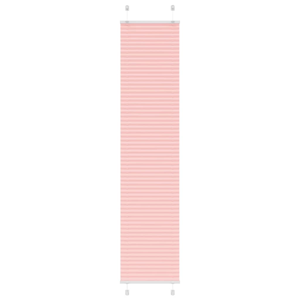 Plissee Stoffbreite 39,4 Cm Polyester Rosa