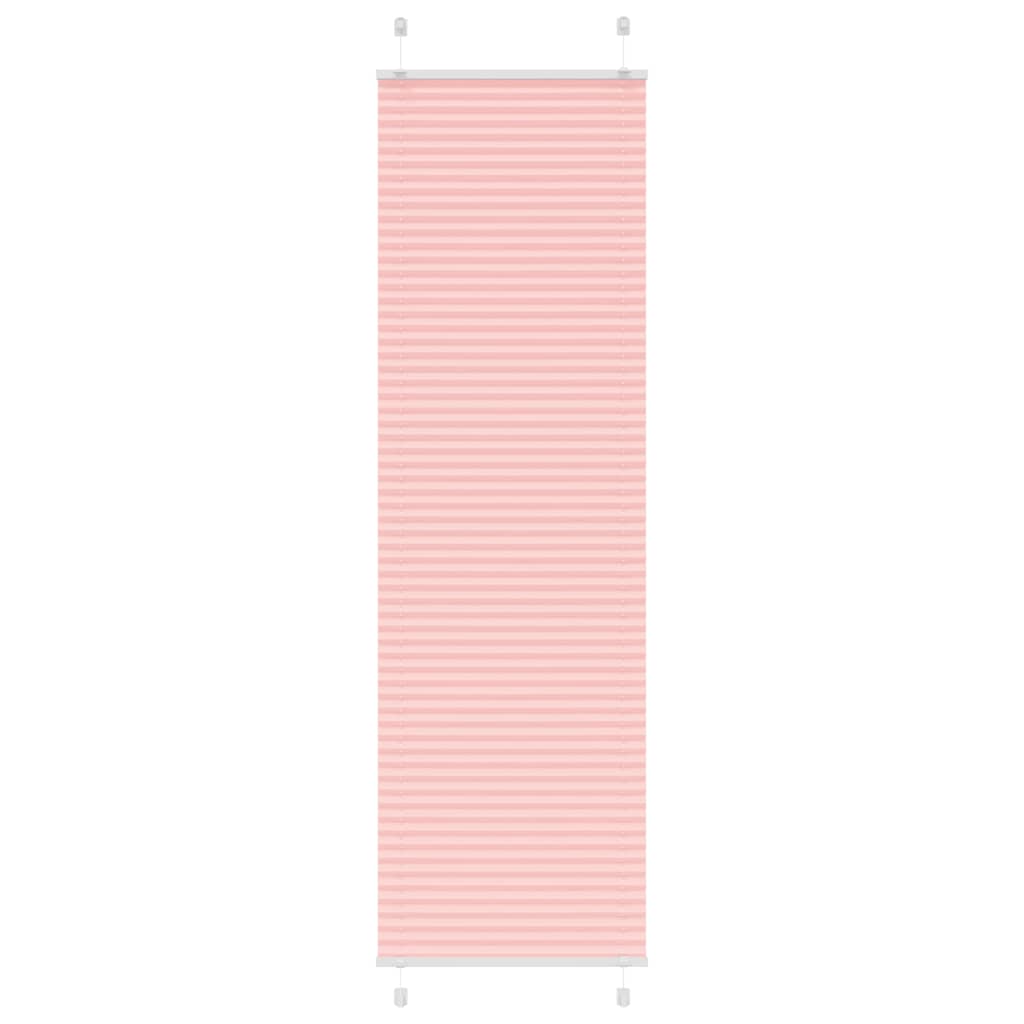 Plissee Stoffbreite 39,4 Cm Polyester Rosa