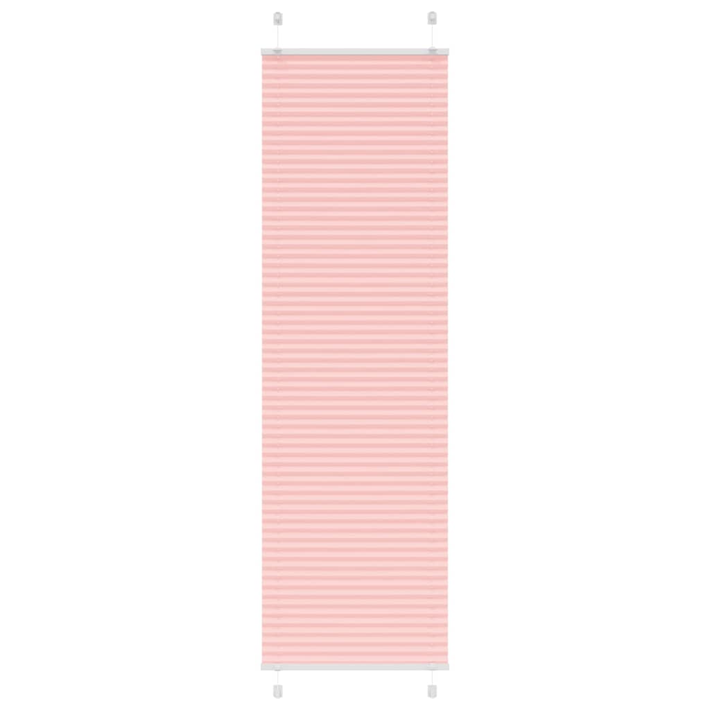 Plissee Stoffbreite 39,4 Cm Polyester Rosa