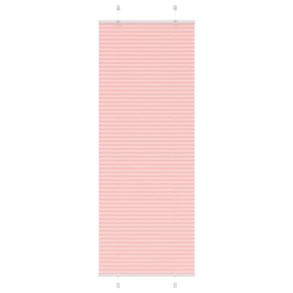 Plissee Stoffbreite 39,4 Cm Polyester Rosa
