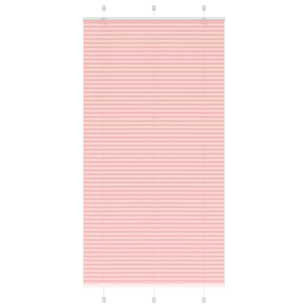 Plissee Stoffbreite 39,4 Cm Polyester Rosa