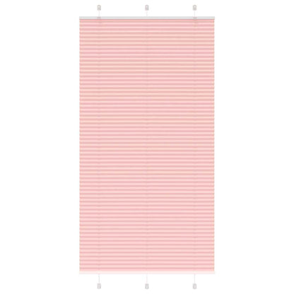 Plissee Stoffbreite 39,4 Cm Polyester Rosa