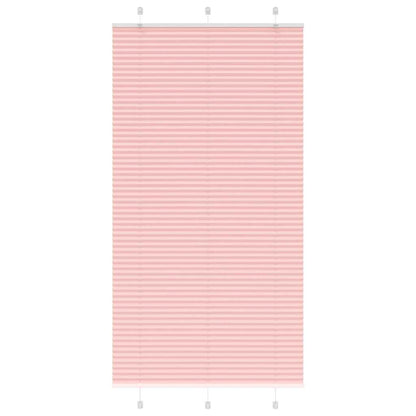 Plissee Stoffbreite 39,4 Cm Polyester Rosa