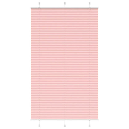 Plissee Stoffbreite 39,4 Cm Polyester Rosa