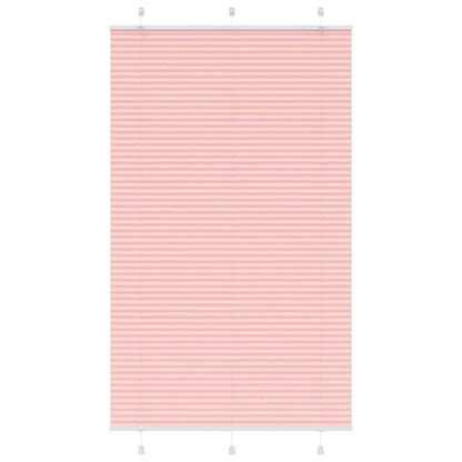 Plissee Stoffbreite 39,4 Cm Polyester Rosa