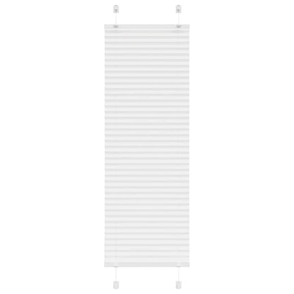 Plissee Stoffbreite 89,4 Cm Polyester Weiß
