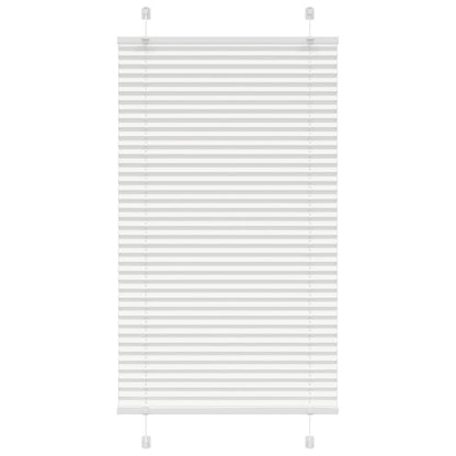 Plissee Stoffbreite 89,4 Cm Polyester Weiß